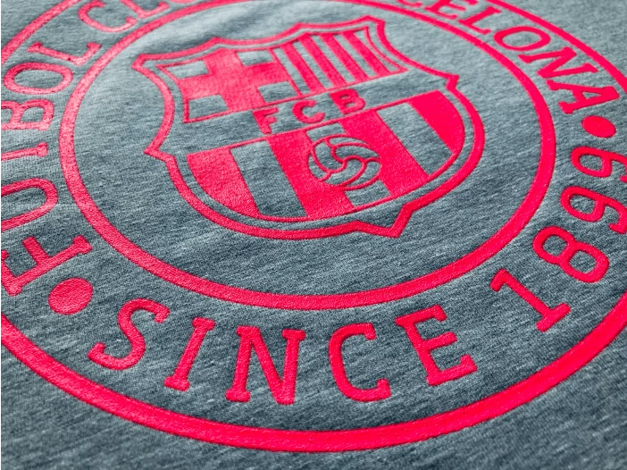 A Barça rózsaszín címeres pólója - S