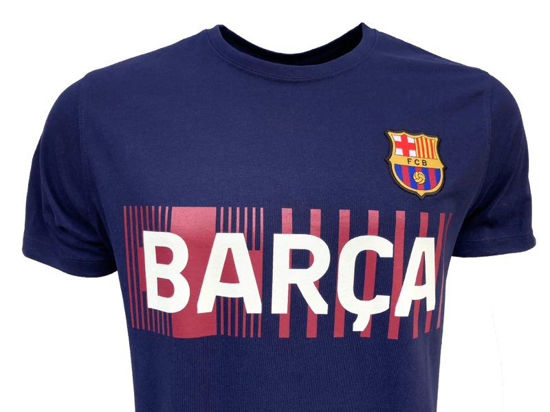 A Barça címeres, 2021-22-es pólója, Kék - M