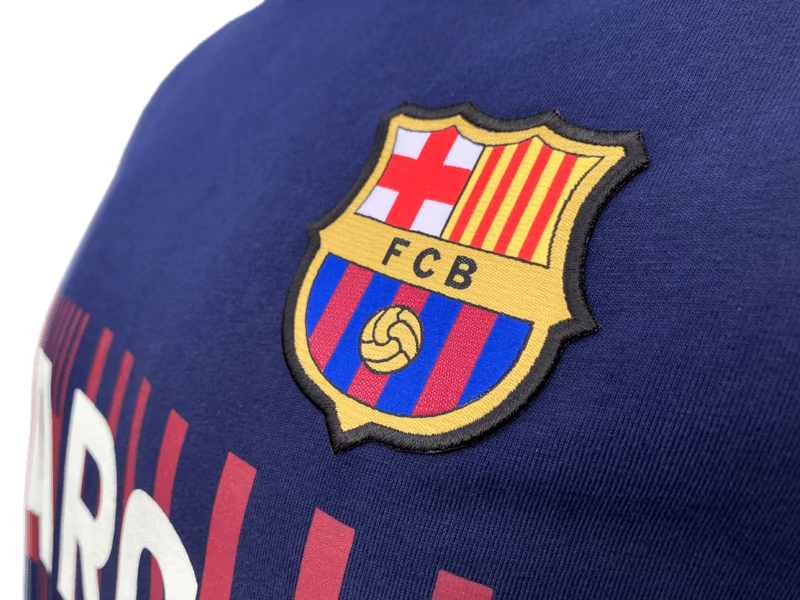 A Barça címeres, 2021-22-es pólója, Kék - M