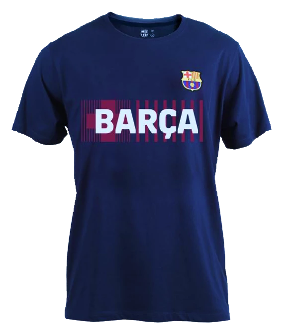 A Barça címeres, 2021-22-es pólója, Kék - M