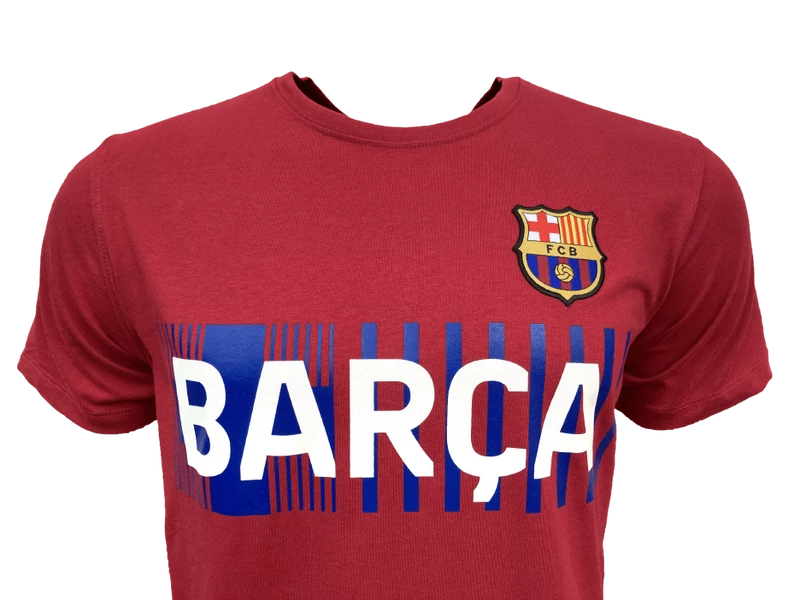 A Barça címeres, 2021-22-es pólója, Gránátvörös - XL