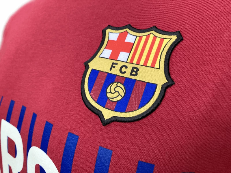 A Barça címeres, 2021-22-es pólója, Gránátvörös - XL