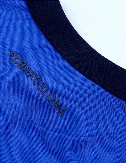 A Camp Nou királykék galléros pólója - S