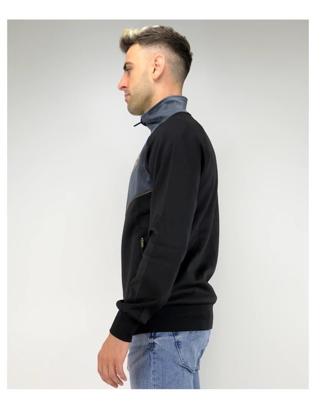 Prémium fekete-arany Barcelona kardigán - 2XL