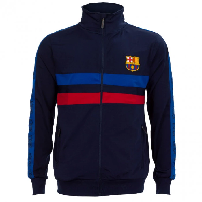 FC Barcelona sportos cipzáras pulóver - M
