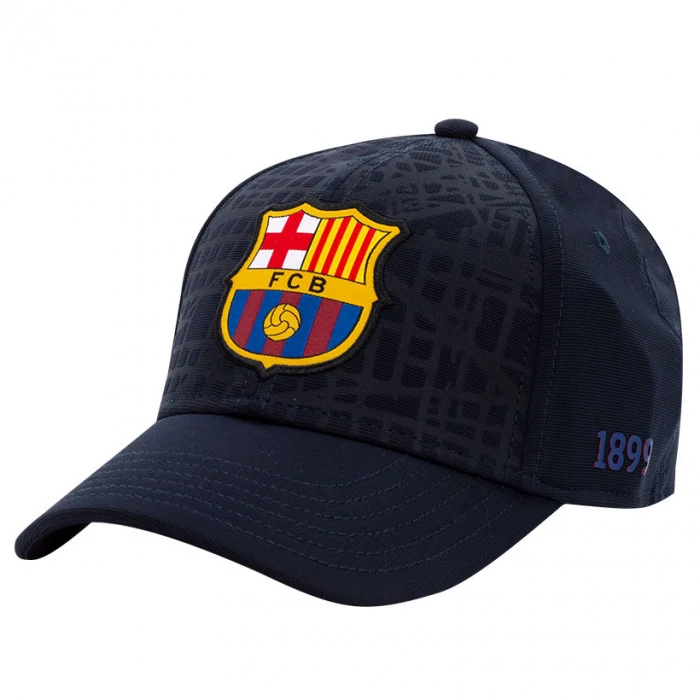 A Barcelona fergeteges, fekete felnőtt sapkája