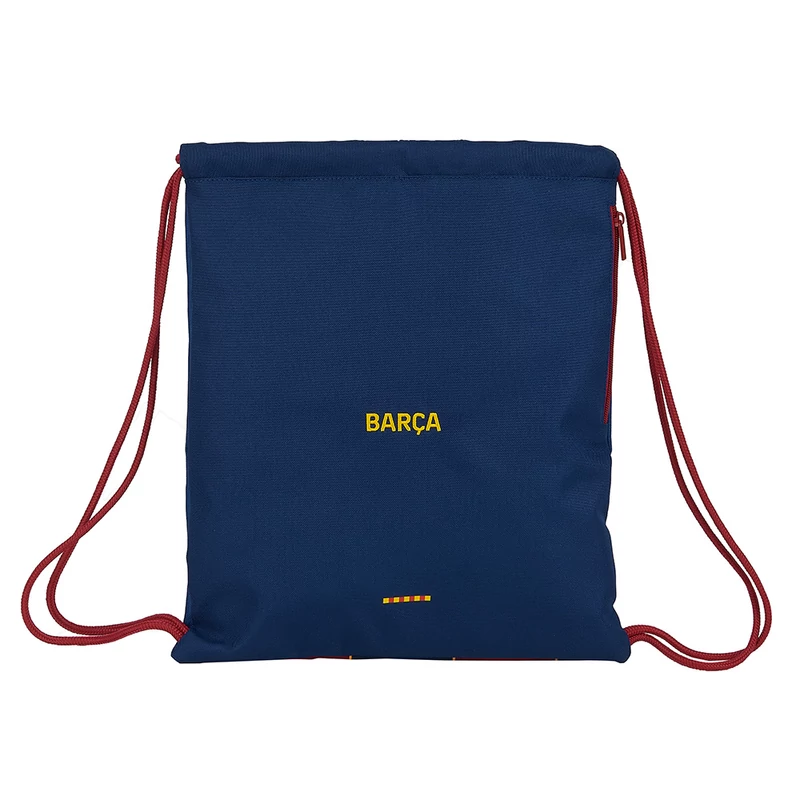 A Barça gránátvörös-kék tornazsákja