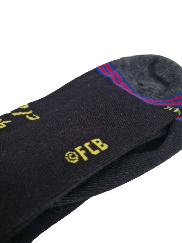 Andrés Iniesta - Barçás legenda zokni, fekete