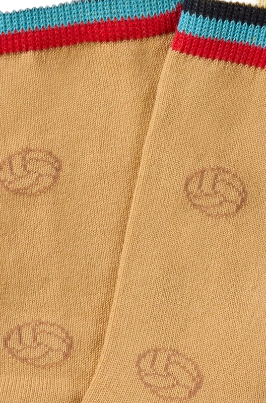 Barcelona 30 - aranyszínű Barçás zokni - 39-42