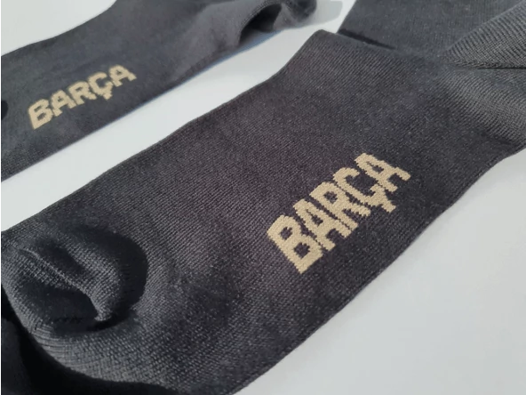 A Barcelona premium fekete zoknija - 39-42