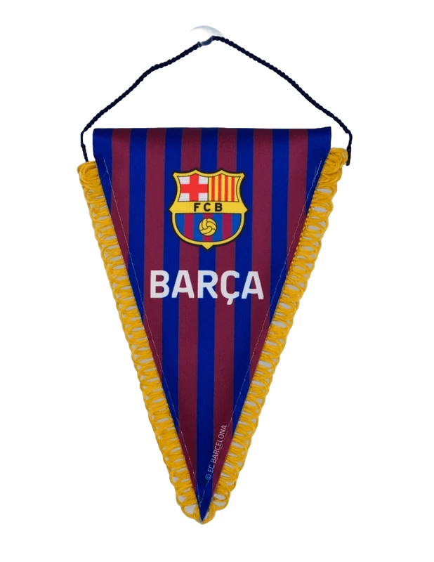 Háromszög formájú Barçás asztali szurkolói zászló