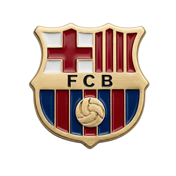 FC Barcelona arany pajzsos mágnes