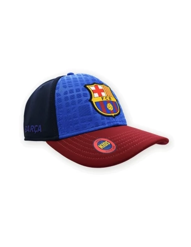 Gránátvörös és kék gyerek Barcelona baseball sapka