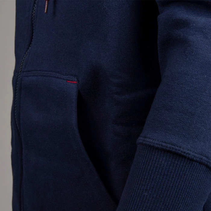 A tengerkék kapucnis Barça pulóver - S