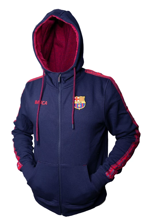 A legszebb Barçás kapucnis pulóvered - M