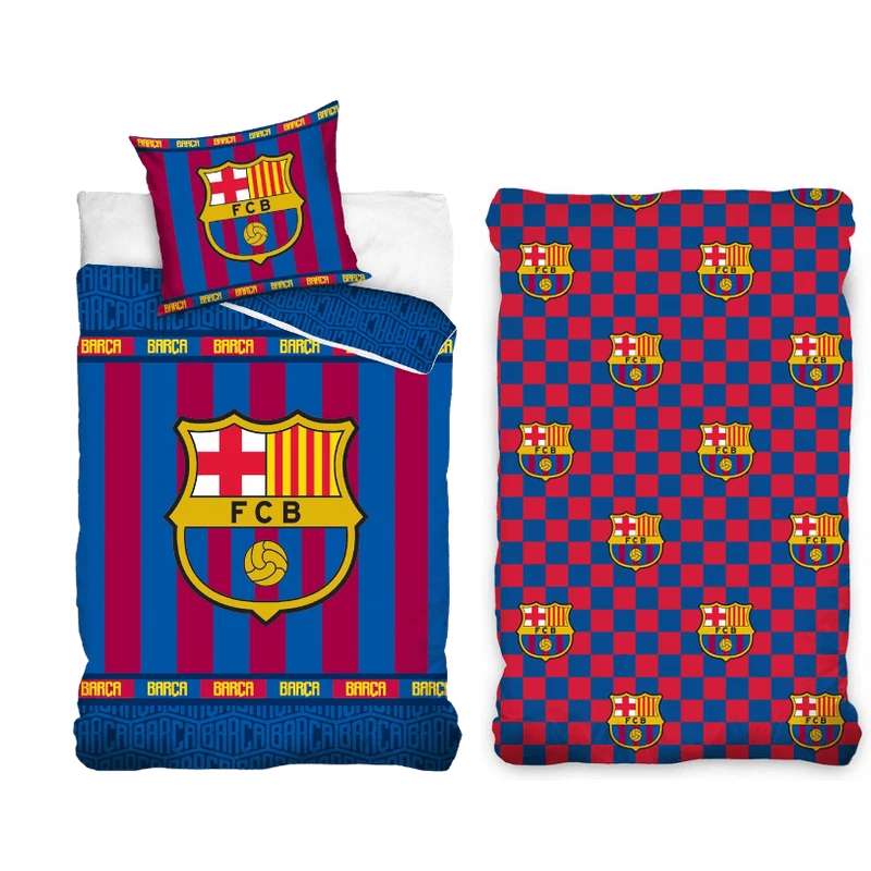 3 részes FC Barcelona ágynemű csomag