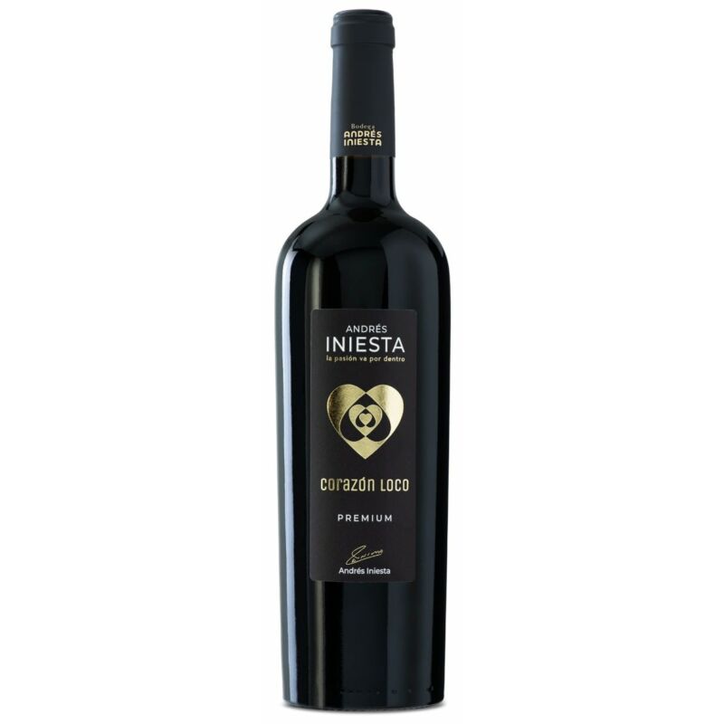 Iniesta: Corazón Loco Premium vörösbor  - 2016