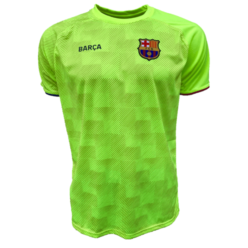 A Barça fergeteges, neon sárga edzőmeze - L