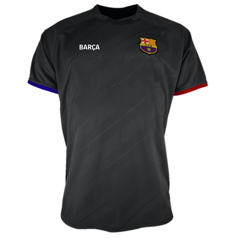 A Barça fergeteges, fekete edzőmeze - L
