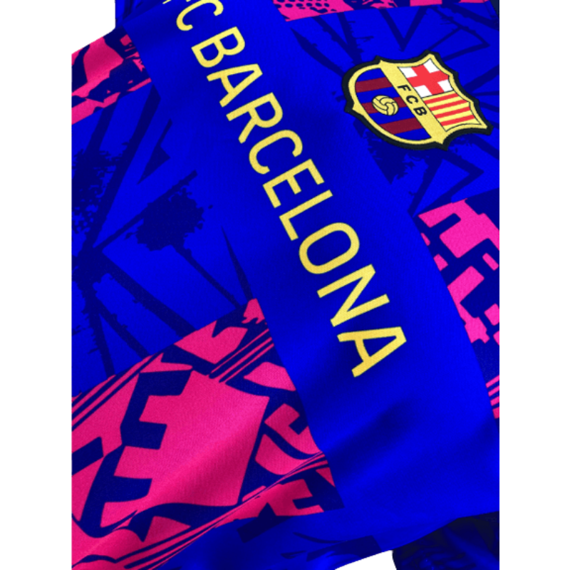 FC Barcelona 21-22 3. számú gyerek szurkolói mez szerelés, replika - 8 éves