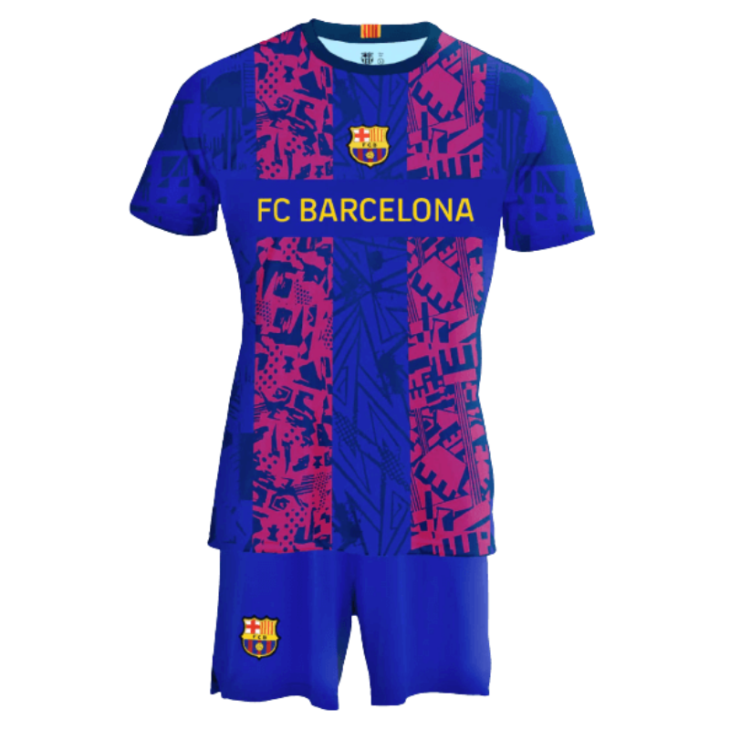 FC Barcelona 21-22 3. számú gyerek szurkolói mez szerelés, replika - 4 éves