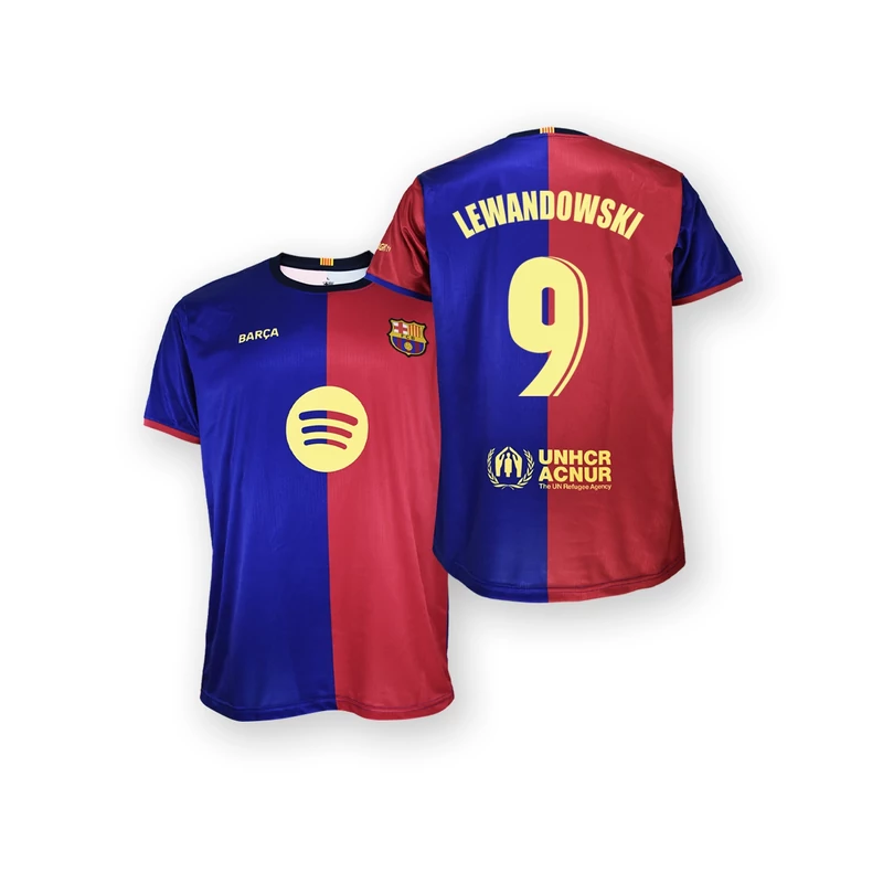 FC Barcelona 24-25 prémium hazai szurkolói mez, replika - Lewandowski 9 - L