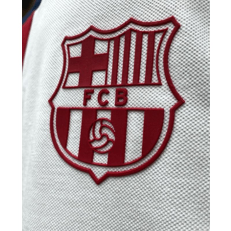 A Barça trikolor galléros pólója - 2XL