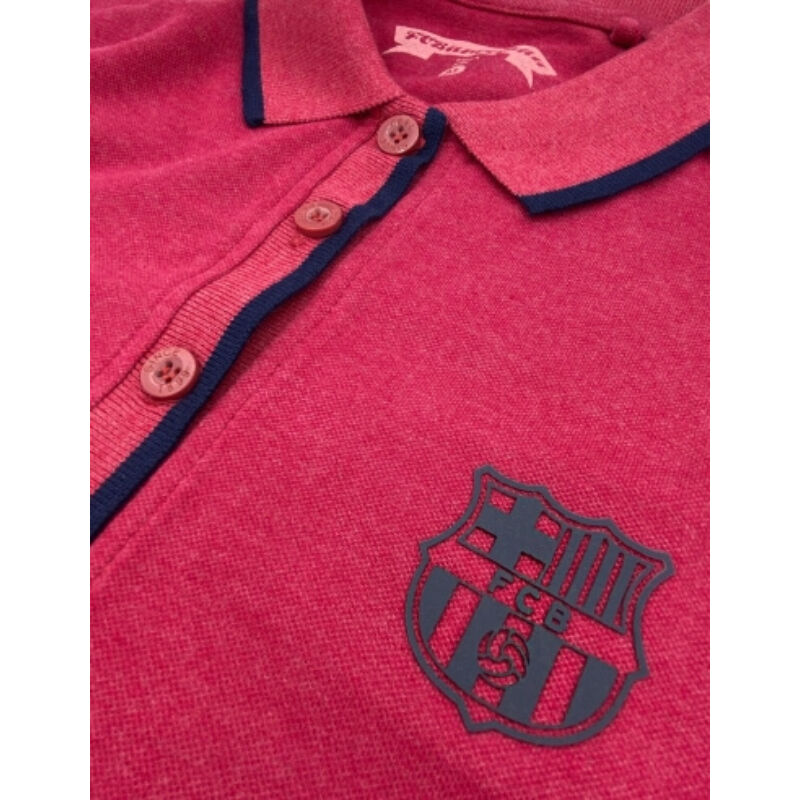 A Barcelona elegáns, női galléros pólója, rózsaszín - M