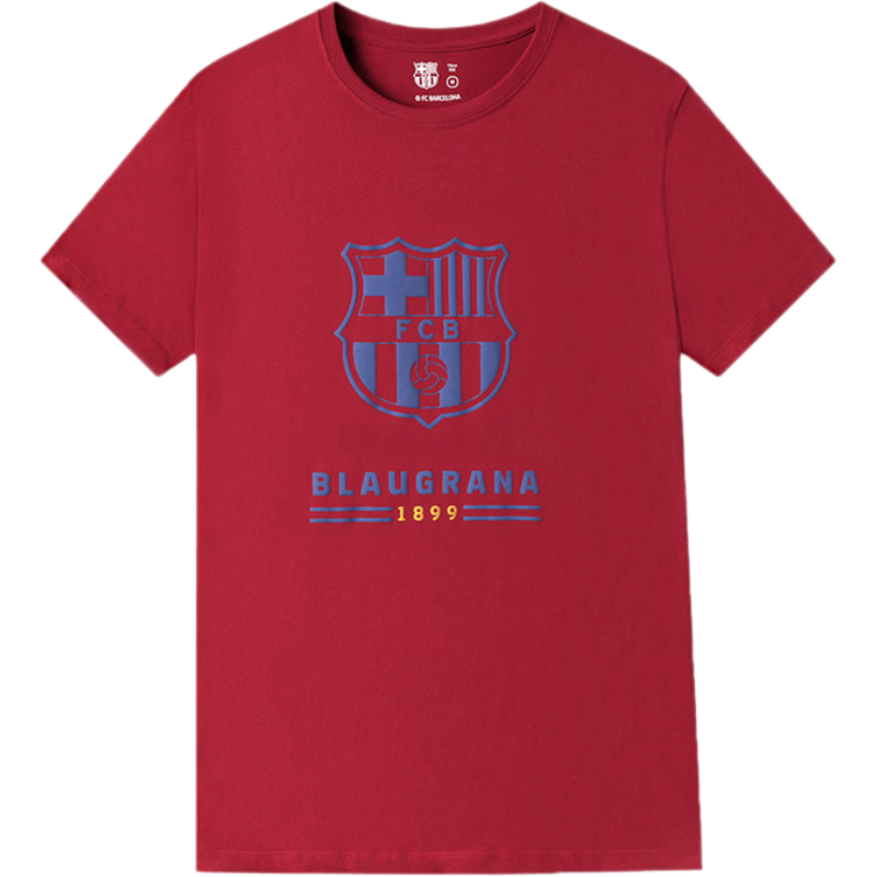 A Barça címeres, blaugrana pólója - S