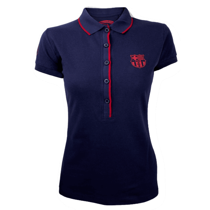 Stylish women's polo shirt from Barcelona - M