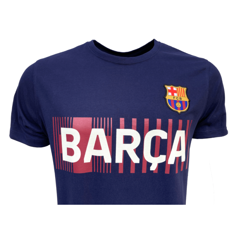 A Barça címeres, 2021-22-es pólója, Kék - L