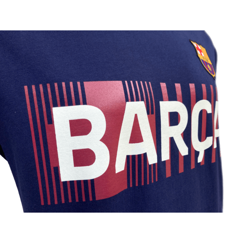 A Barça címeres, 2021-22-es gyerek pólója, kék - 6 éves