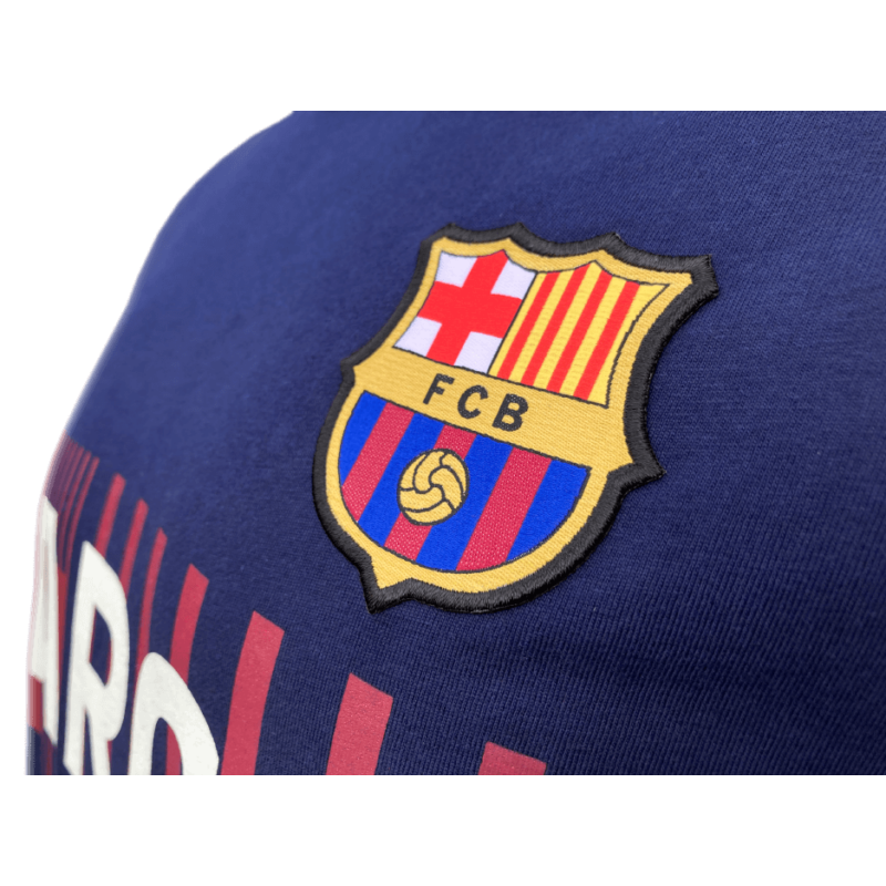 A Barça címeres, 2021-22-es pólója, Kék - XL