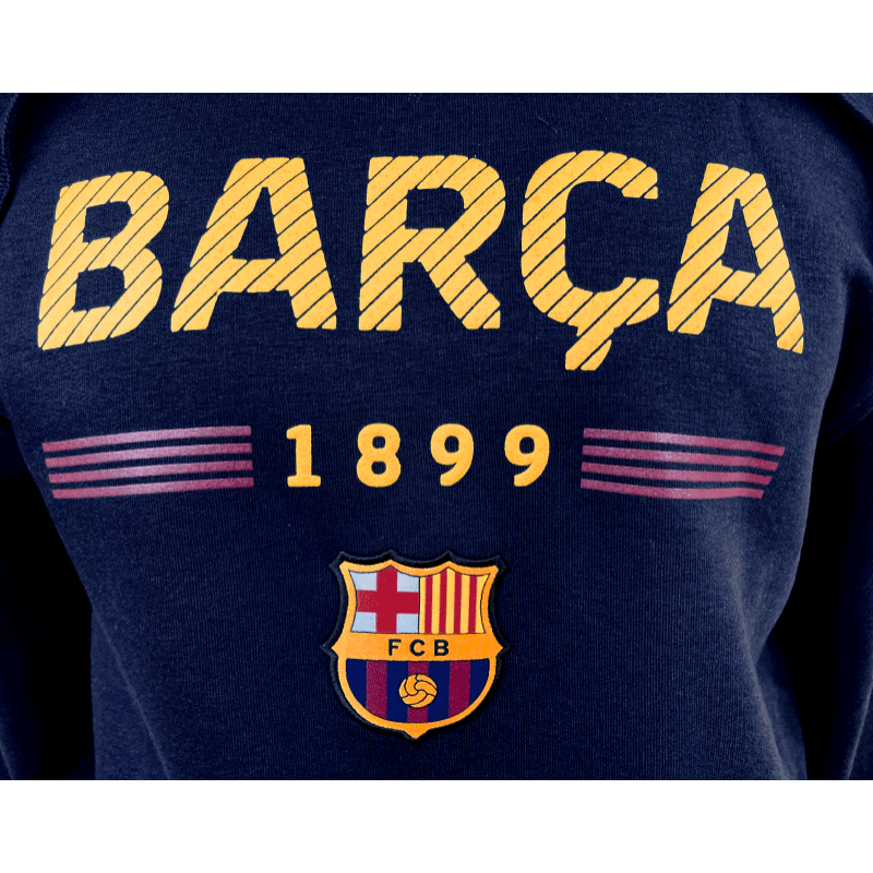 Barça sztárok címeres pulcsija - XL