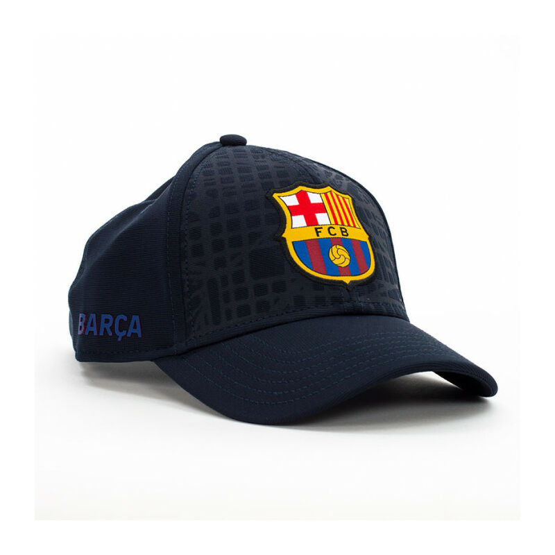 The garnet red and blue Barça kids cap