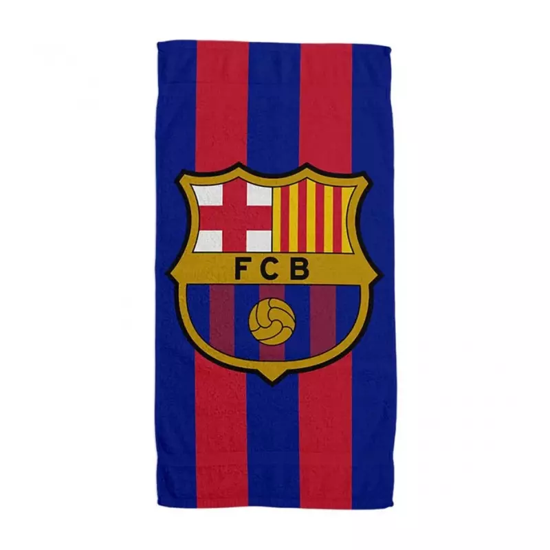 A Barça klasszikus címeres törölközője