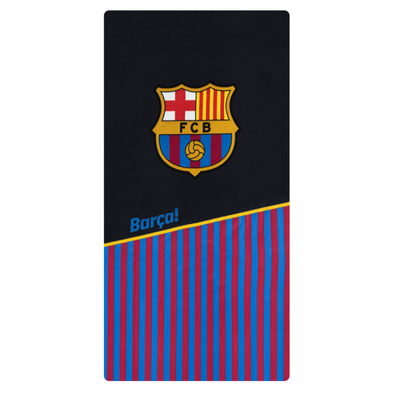 A Barça fergeteges blaugrana törölközője