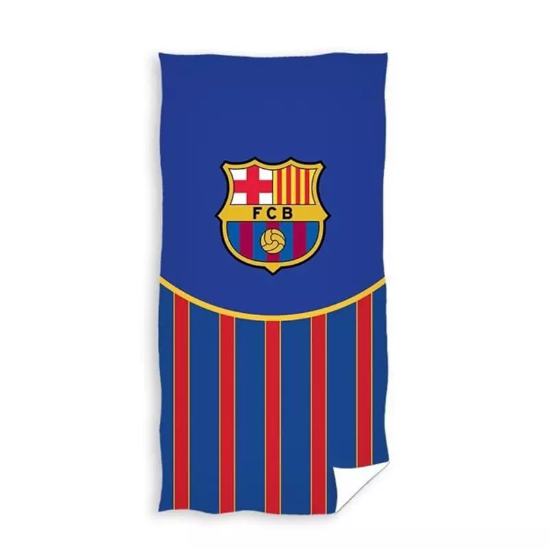 A Barça letisztult címeres törölközője