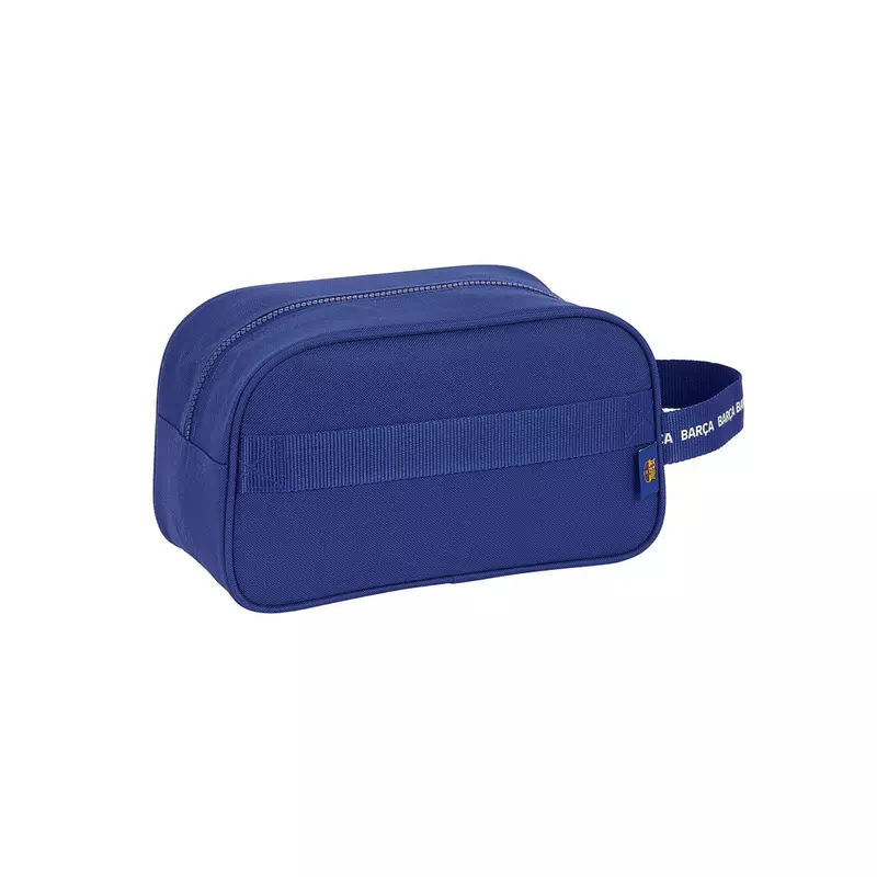Practical garnet-red-blue Barcelona belt bag