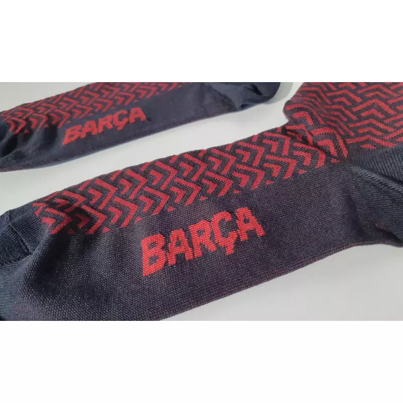 Barça garnet red and blue business socks - 36-39