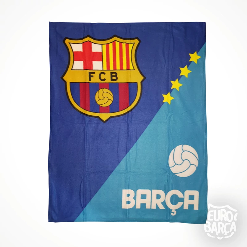 FC Barcelona polár takaró - kék