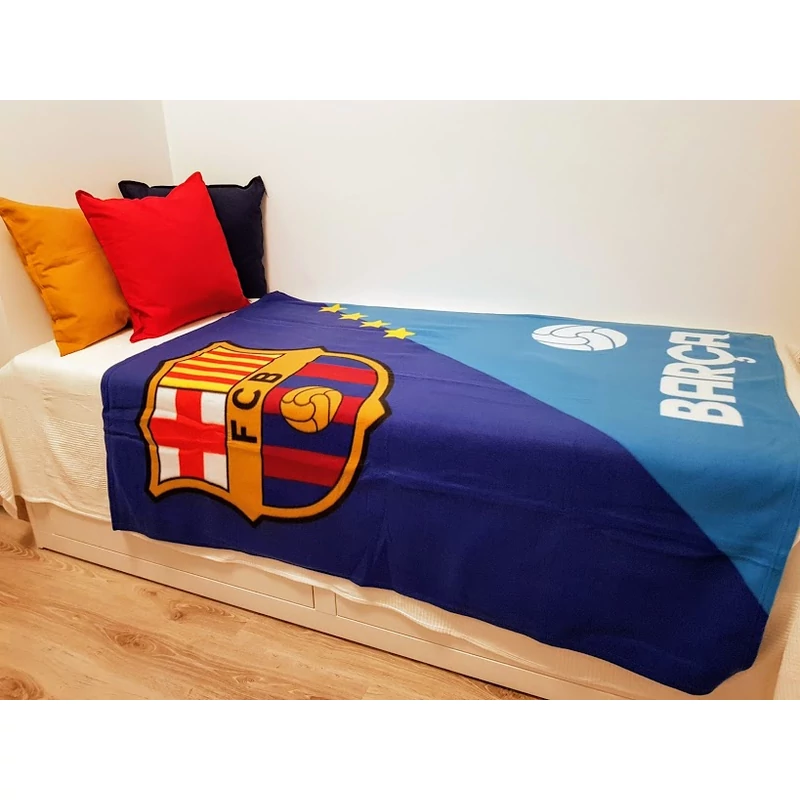 FC Barcelona polár takaró - kék