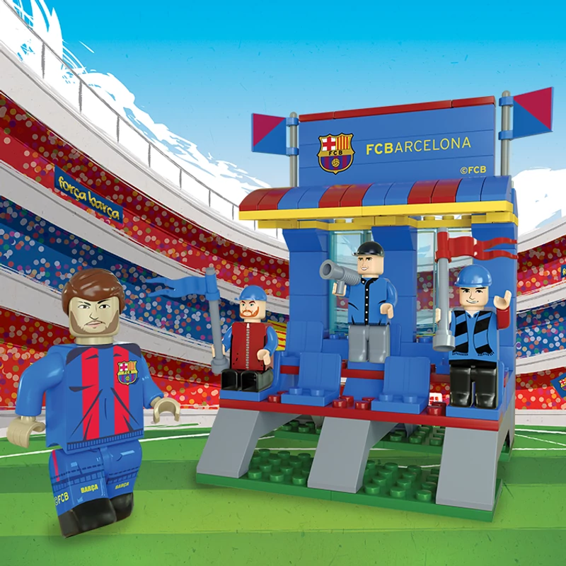 A Barça hivatalos építőkocka csomagja (Delux edition)