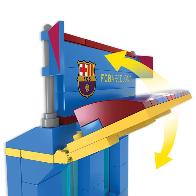 A Barça hivatalos építőkocka csomagja (Delux edition)