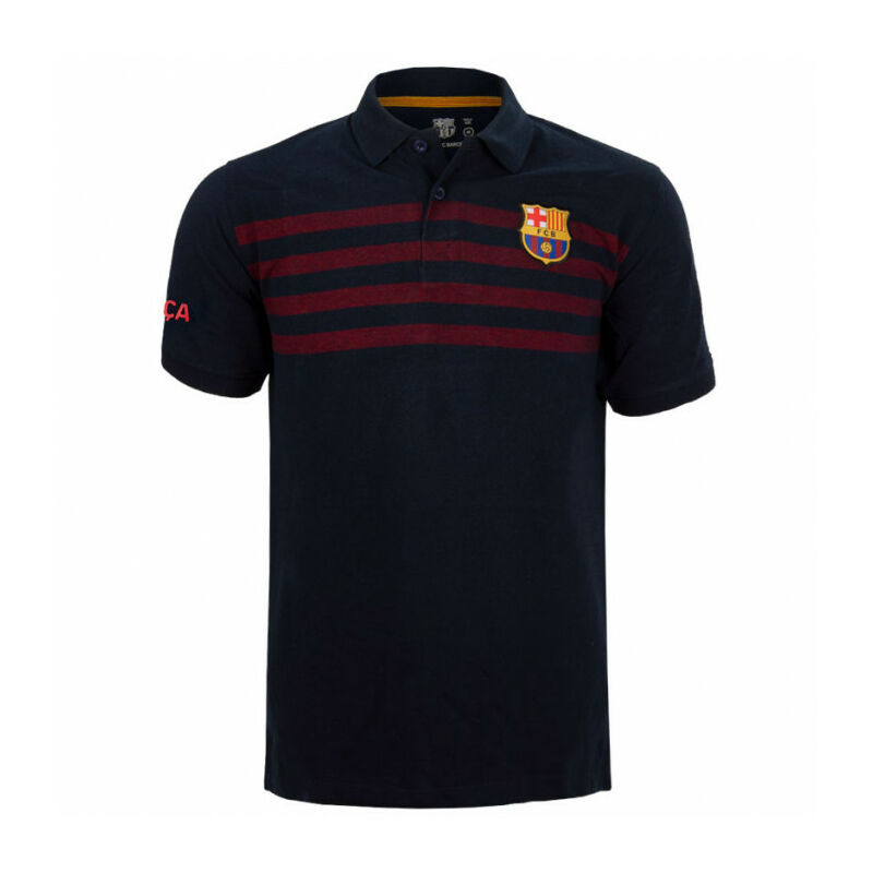 A Barça hivatalos galléros pólója - S